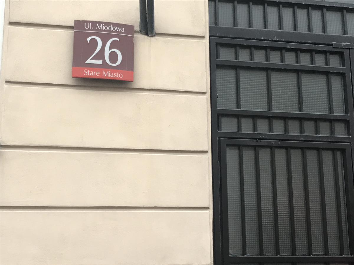 Stare Miasto Miodowa 26 Appartement Warschau Buitenkant foto